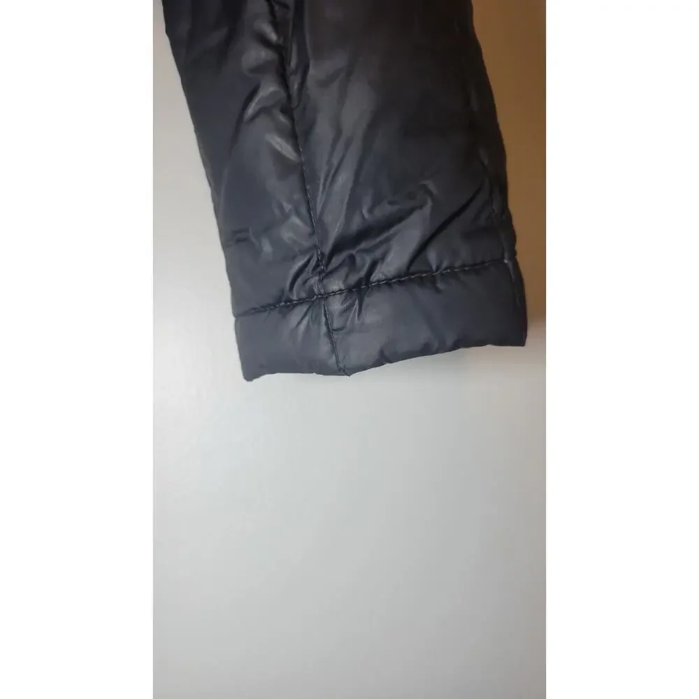 The North Face Women’s Black Hooded Long Down Puffer Coat Jacket Size M - Picture 8 of 12